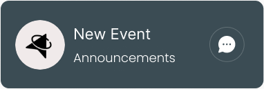 new event announcements icon