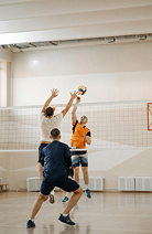 Volleyball courts